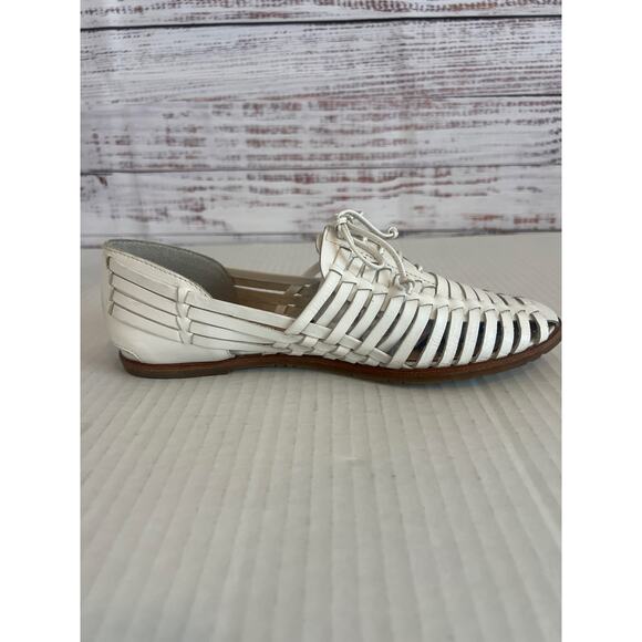 Sam Edelman Rishel woven leather flats White Size 7M - Picture 6 of 12